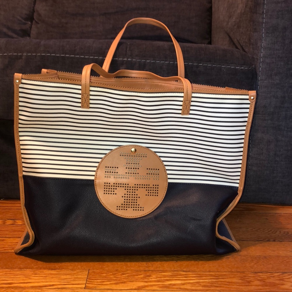Tory Burch Oversized Nautical Tote